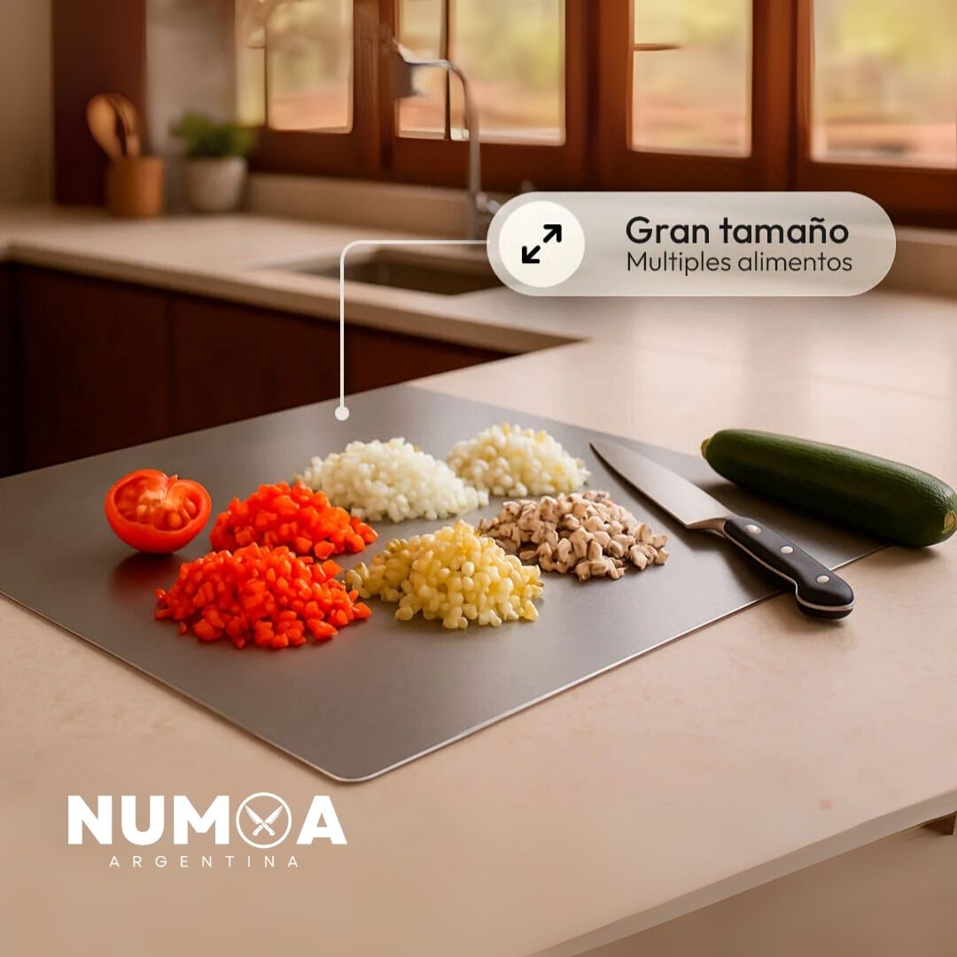 Tabla de Picar de Acero Inoxidable 304